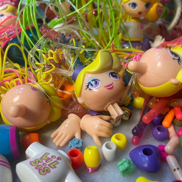 Colorful Vintage Doll Set with Accessories - Picture 9 of 16